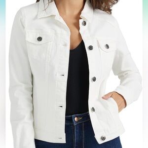 Wrangler off white denim jacket